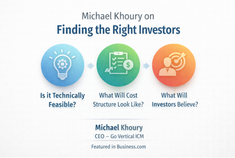 Michael Khoury - CEO of Go Vertical ICM